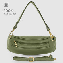 Cargar imagen en el visor de la galería, Italian Full-Grain Leather Shoulder Bag | Verona