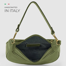 Cargar imagen en el visor de la galería, Italian Full-Grain Leather Shoulder Bag | Verona