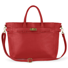 Cargar imagen en el visor de la galería, Italian Full-Grain Leather Top-Handle Bag | Cesena