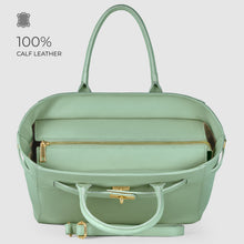 Cargar imagen en el visor de la galería, Italian Full-Grain Leather Top-Handle Bag | Cesena