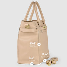 Cargar imagen en el visor de la galería, Italian Full-Grain Leather Top-Handle Bag | Cesena