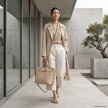 Cargar imagen en el visor de la galería, Italian Full-Grain Leather Top-Handle Bag | Cesena
