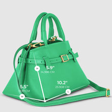Charger l'image dans la galerie, Italian Full-Grain Leather Top-Handle Bag | Cervia