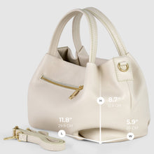 Cargar imagen en el visor de la galería, Italian Full-Grain Leather Top-Handle Bag | Lucca
