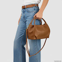 Cargar imagen en el visor de la galería, Italian Full-Grain Leather Top-Handle Bag | Lucca