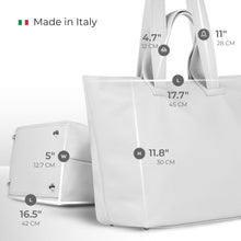 Cargar imagen en el visor de la galería, Italian Full-Grain Leather Tote Bag | Torino