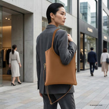 Load image into Gallery viewer, Italian Full-Grain Leather Tote Bag | Matera