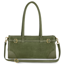 Load image into Gallery viewer, Italian Genuine Suede & Full-Grain Leather Shoulder Bag | Lodi