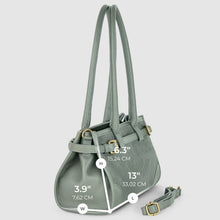 Load image into Gallery viewer, Italian Genuine Suede & Full-Grain Leather Shoulder Bag | Lodi