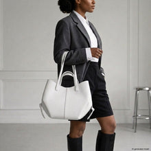 Charger l'image dans la galerie, Italian Full-Grain Leather Tote Bag | Piacenza