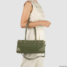 Load image into Gallery viewer, Italian Genuine Suede & Full-Grain Leather Shoulder Bag | Lodi