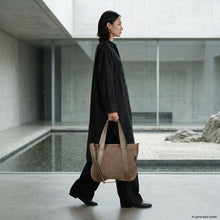 Load image into Gallery viewer, Italian Genuine Suede & Full-Grain Leather Tote Bag | Varese