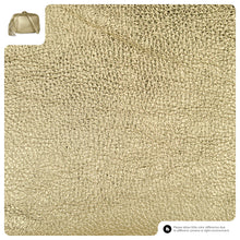Cargar imagen en el visor de la galería, Italian Metallic Full-Grain Leather Crossbody Bag | Napoli