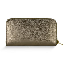Charger l'image dans la galerie, Italian Metallic Full-Grain Leather Wallet | Udine