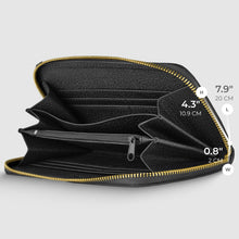 Charger l'image dans la galerie, Italian Metallic Full-Grain Leather Wallet | Udine