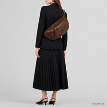 Load image into Gallery viewer, Italian Genuine Suede Crossbody Bag | Genova