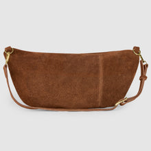 Load image into Gallery viewer, Italian Genuine Suede Crossbody Bag | Genova