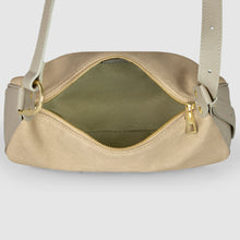 Cargar imagen en el visor de la galería, Italian Genuine Suede & Full-Grain Leather Crossbody Bag | Cremona