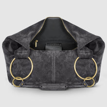Cargar imagen en el visor de la galería, Italian Genuine Suede Hobo Bag | Belluno