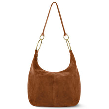 Cargar imagen en el visor de la galería, Italian Genuine Suede Hobo Bag | Belluno