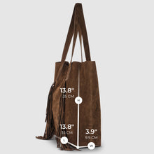 Load image into Gallery viewer, Italian Genuine Suede Tote Bag | Como