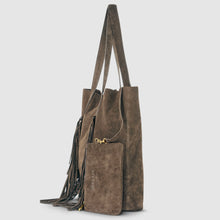 Load image into Gallery viewer, Italian Genuine Suede Tote Bag | Como