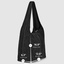 Charger l'image dans la galerie, Italian Genuine Suede Hobo Bag | Palermo