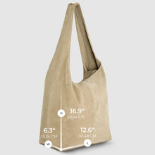 Charger l'image dans la galerie, Italian Genuine Suede Hobo Bag | Palermo