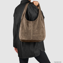 Charger l'image dans la galerie, Italian Genuine Suede Hobo Bag | Palermo