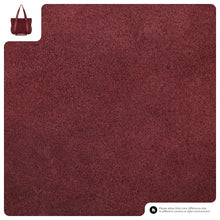Load image into Gallery viewer, Italian Genuine Suede & Full-Grain Leather Tote Bag | Varese