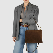 Charger l'image dans la galerie, Italian Genuine Suede Shoulder Bag | Modena