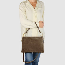 Charger l'image dans la galerie, Italian Genuine Suede Shoulder Bag | Modena