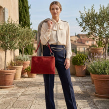 Charger l'image dans la galerie, Italian Genuine Suede Shoulder Bag | Modena