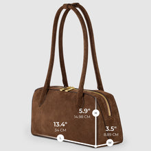 Load image into Gallery viewer, Italian Genuine Suede Shoulder Bag | Pavia