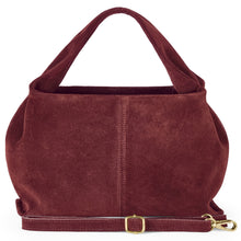 Cargar imagen en el visor de la galería, Italian Genuine Suede Shoulder Bag | Ferrara