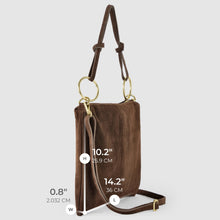 Charger l'image dans la galerie, Italian Genuine Suede Shoulder Bag | Modena