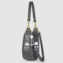 Charger l'image dans la galerie, Italian Genuine Suede & Full-Grain Leather Shoulder Bag | Arezzo