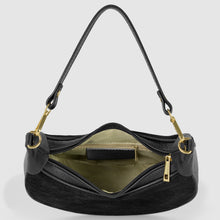 Charger l'image dans la galerie, Italian Genuine Suede & Full-Grain Leather Shoulder Bag | Arezzo
