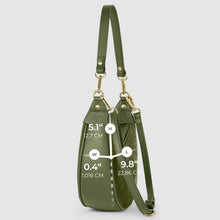 Charger l'image dans la galerie, Italian Genuine Suede & Full-Grain Leather Shoulder Bag | Arezzo