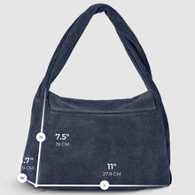 Cargar imagen en el visor de la galería, Italian Genuine Suede Top-Handle Bag | Ravenna