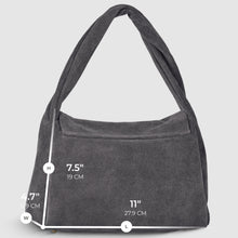 Cargar imagen en el visor de la galería, Italian Genuine Suede Top-Handle Bag | Ravenna