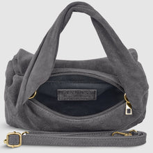 Cargar imagen en el visor de la galería, Italian Genuine Suede Top-Handle Bag | Ravenna