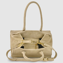 Load image into Gallery viewer, Italian Genuine Suede Top-Handle Bag | Novara