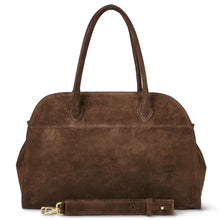 Charger l'image dans la galerie, Italian Genuine Suede Top-Handle Bag | Cuneo