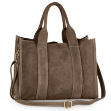 Cargar imagen en el visor de la galería, Italian Genuine Suede Tote Bag | Brianza