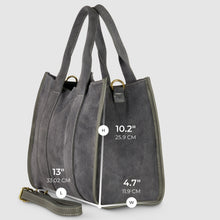 Cargar imagen en el visor de la galería, Italian Genuine Suede Tote Bag | Brianza