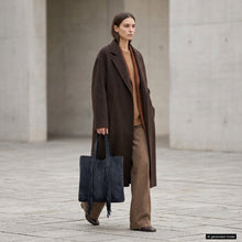 Load image into Gallery viewer, Italian Genuine Suede Tote Bag | Como