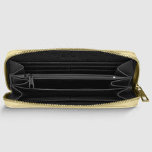 Load image into Gallery viewer, Italian Genuine Woven-Embossed Metallic Suede Wallet | Trento