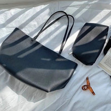 Cargar imagen en el visor de la galería, Women's Large Totes PU Leather Shoulder Bag Soft Purse Hobo Handbag Casual Top Handle Bag For Travel Work
