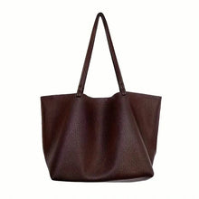 Cargar imagen en el visor de la galería, Women's Large Totes PU Leather Shoulder Bag Soft Purse Hobo Handbag Casual Top Handle Bag For Travel Work